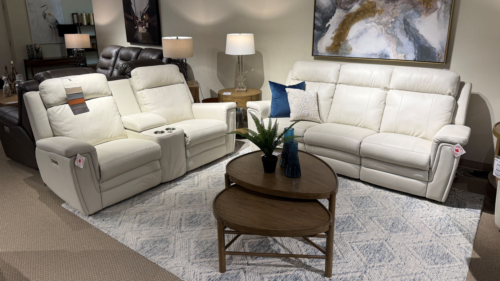 Asher Sofa and Loveseat by Palliser