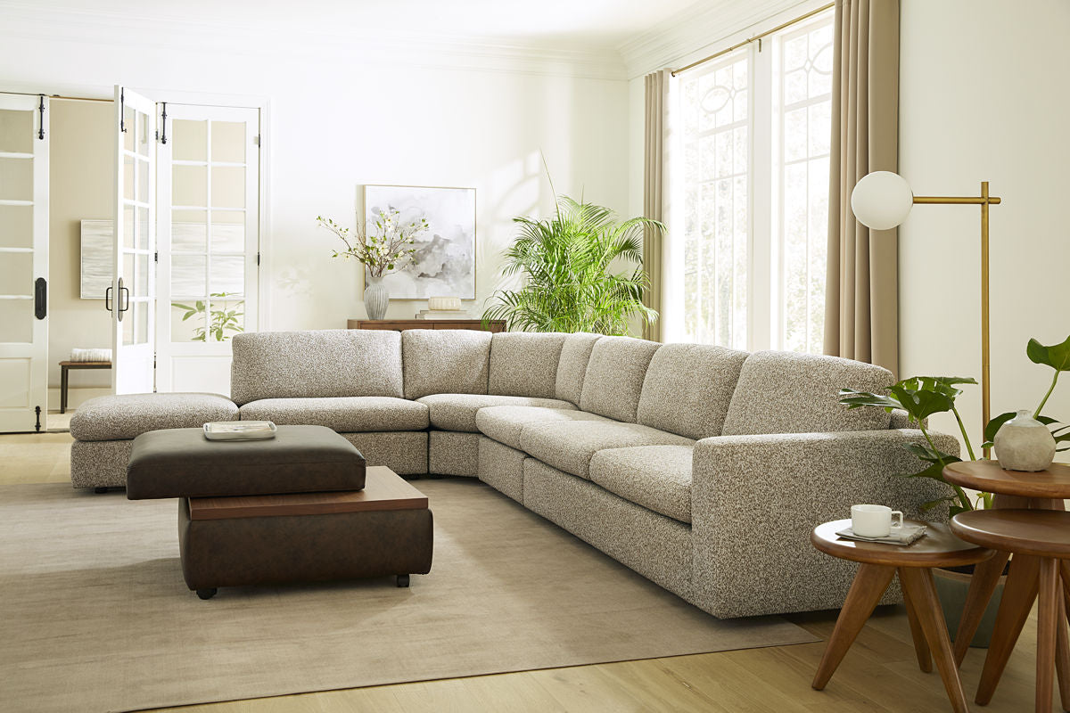 Palliser Harlo Power Reclining Sectional Fabric