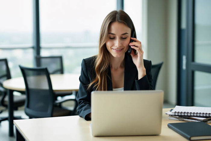 Lady Calling Service Department